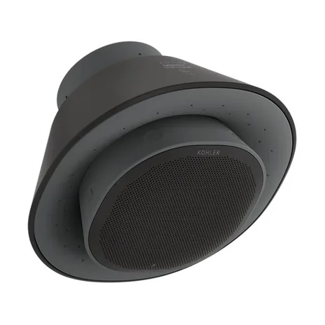 main sample image of Matte Black Moxie® Single-Function Showerhead and Wireless Speaker with Amazon Alexa, 1.75 GPM