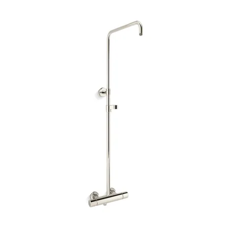 main sample image of Vibrant Polished Nickel Occasion® Two-Way Exposed Thermostatic Valve and Shower Column Kit