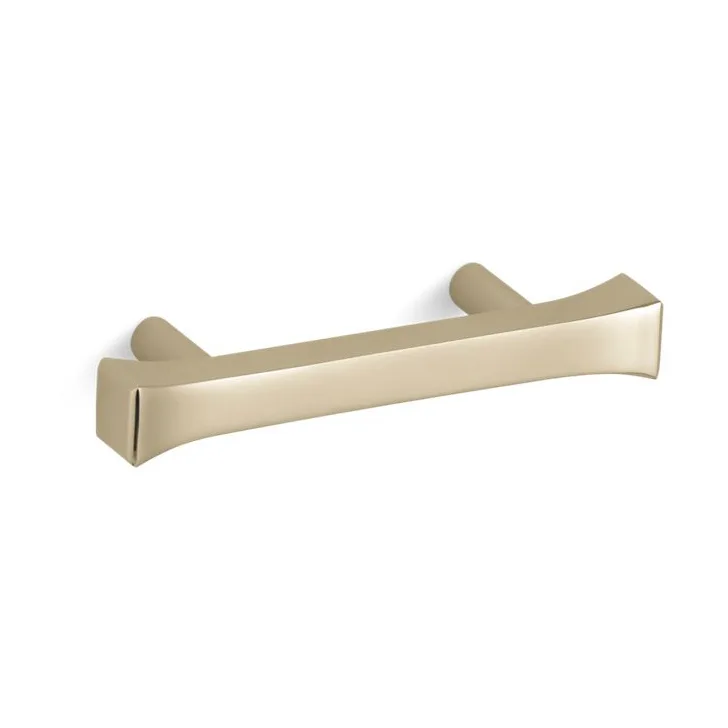 main sample image of Vibrant French Gold Memoirs® Stately 3in Cabinet Pull