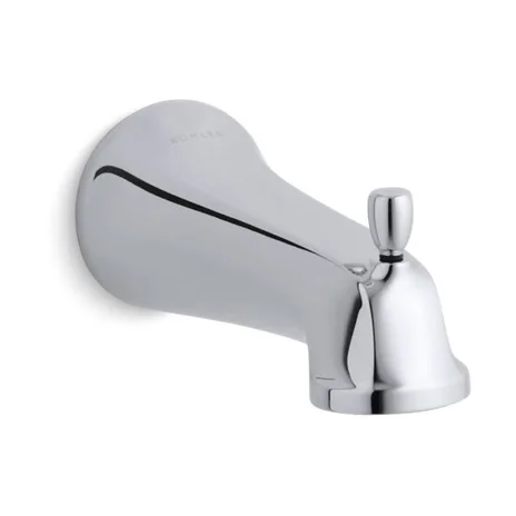 main sample image of Polished Chrome Bancroft® Wall-Mount Bath Spout with Diverter, NPT Connection