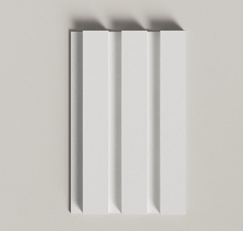 Simplate Panel Slatted Primed Panel | DesignShop