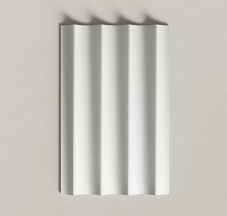 main sample image of White - Wide Fluted Fluted Wide Primed Panel