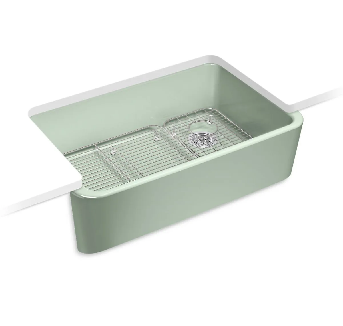 Ironridge® 34in Undermount Single-Bowl Farmhouse Kitchen Sink