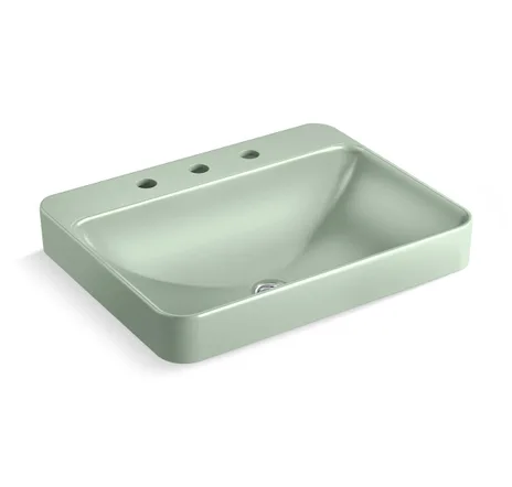 main sample image of Aspen Green Vox® 23in Rectangular Vessel Widespread Faucet Bathroom Sink