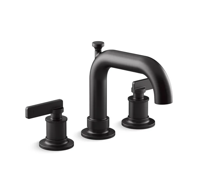 KOHLER Castia By Studio McGee 2-Handle Deck-Mount Bath Faucet Trim with Diverter in Polished Chrome
