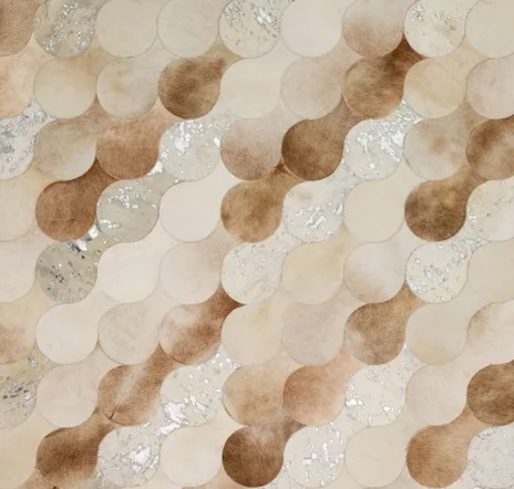 main sample image of Caramel Cream Mix Cosmic Rectangle Rug by Greg Natale