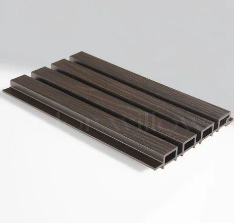 main sample image of Deep Walnut Exterior Wood-Look Composite Slat Panel
