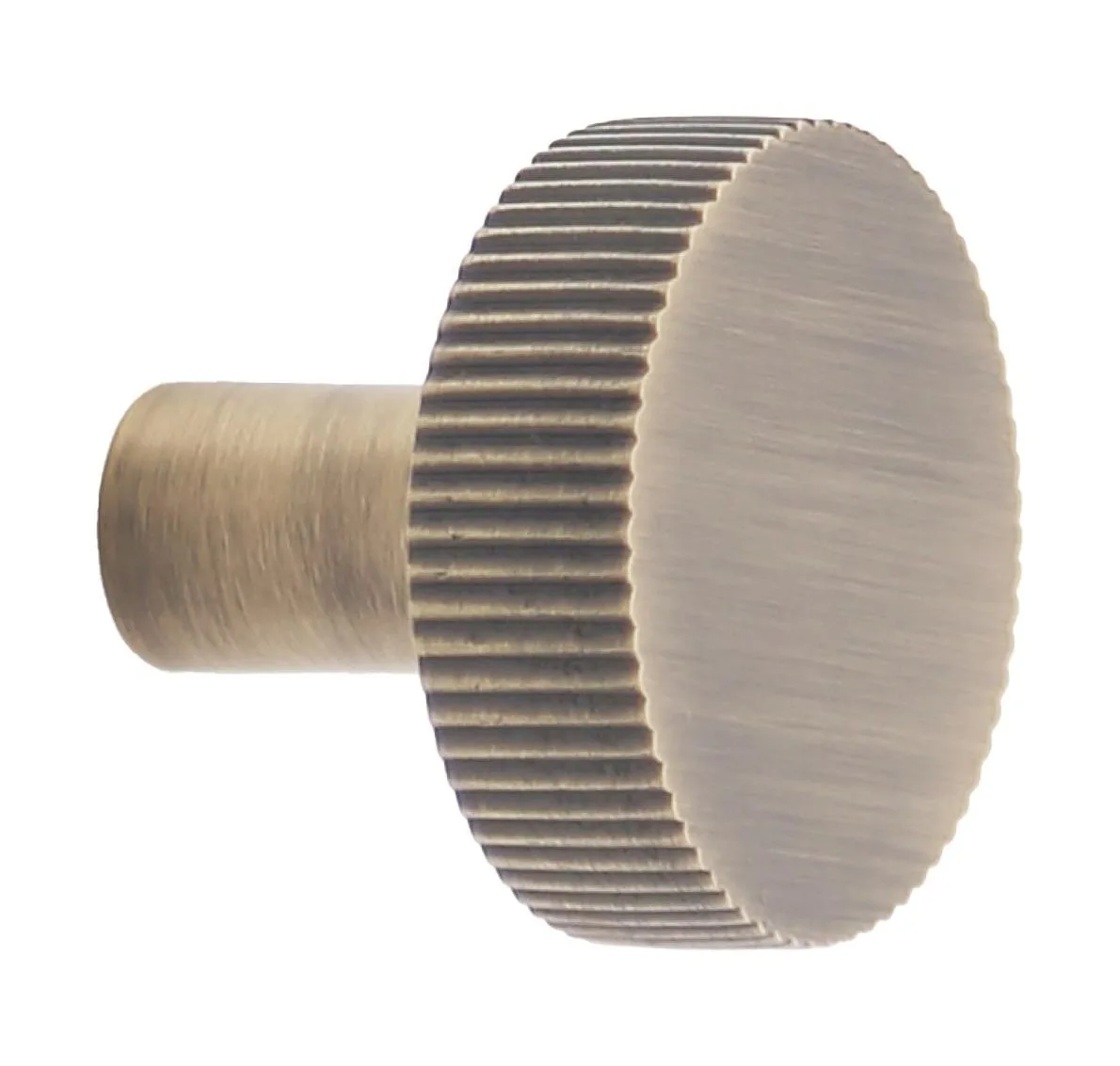 main sample image of Antique Brass Hanna 1.25" Solid Brass Cabinet Knob