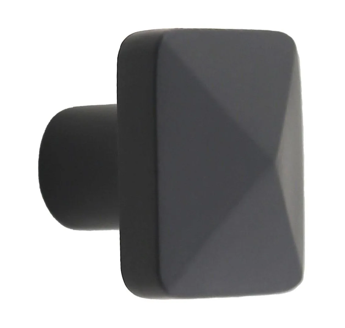 Craftsman Pyramid Solid Brass Cabinet Knob