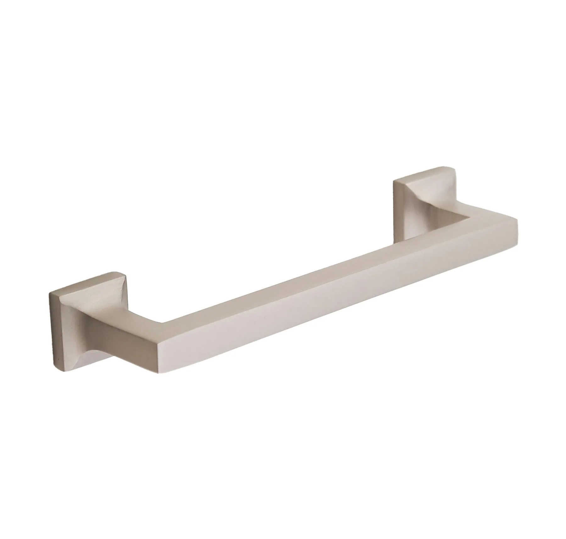 main sample image of Satin Nickel Craftsman 4" Solid Brass Drawer Pull