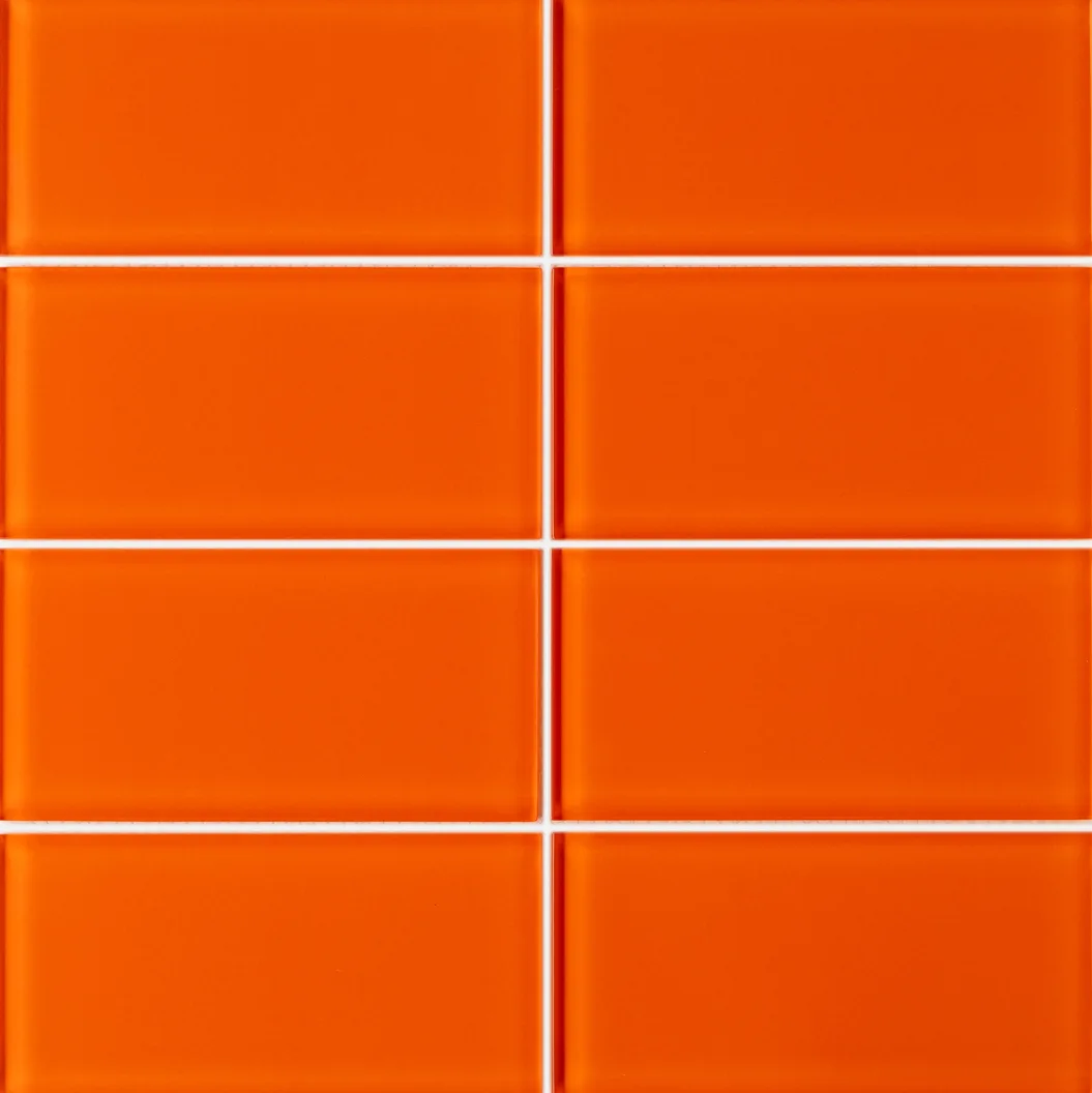 main sample image of Poppy Lush Glass Subway Tile