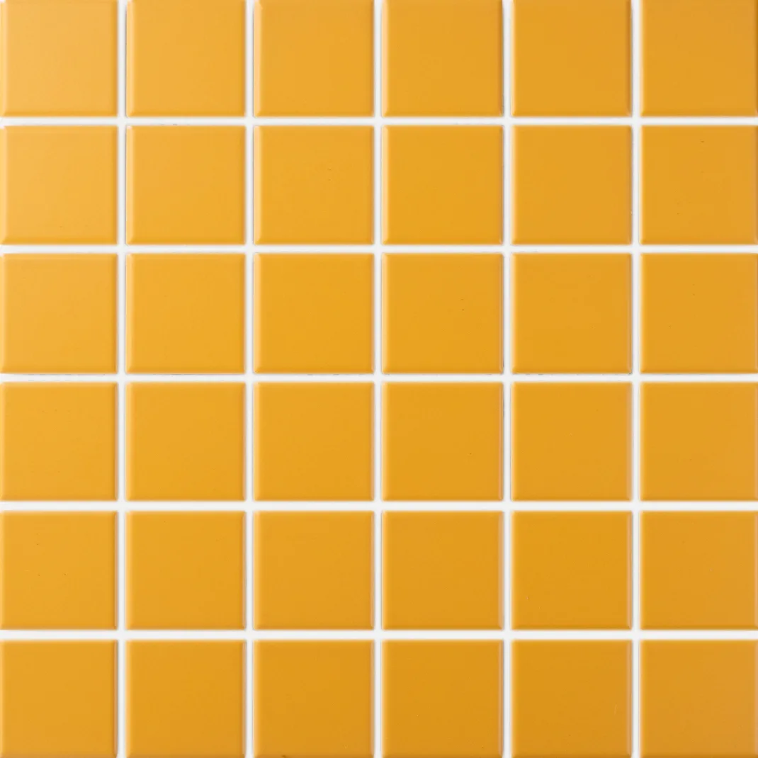 main sample image of Ochre ColorBlock 2 Porcelain Tile