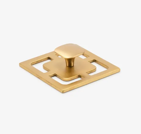 main sample image of Satin Brass Matte Benson 5 in Backplate