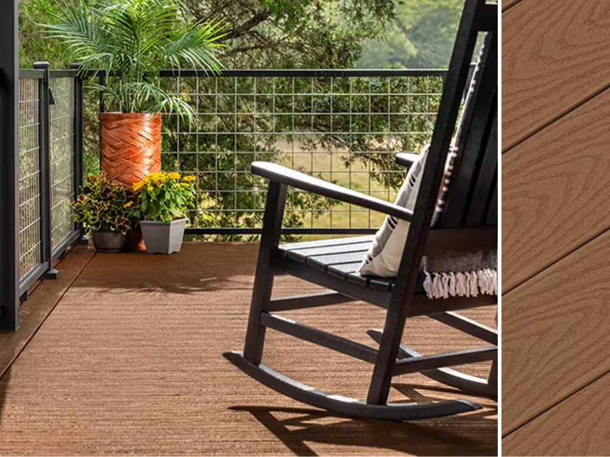 brand_install sample image of Saddle Select® Composite Decking