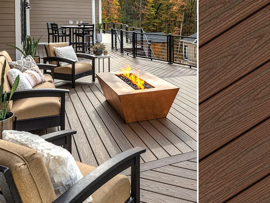brand_install sample image of Spiced Rum Transcend® Composite Decking