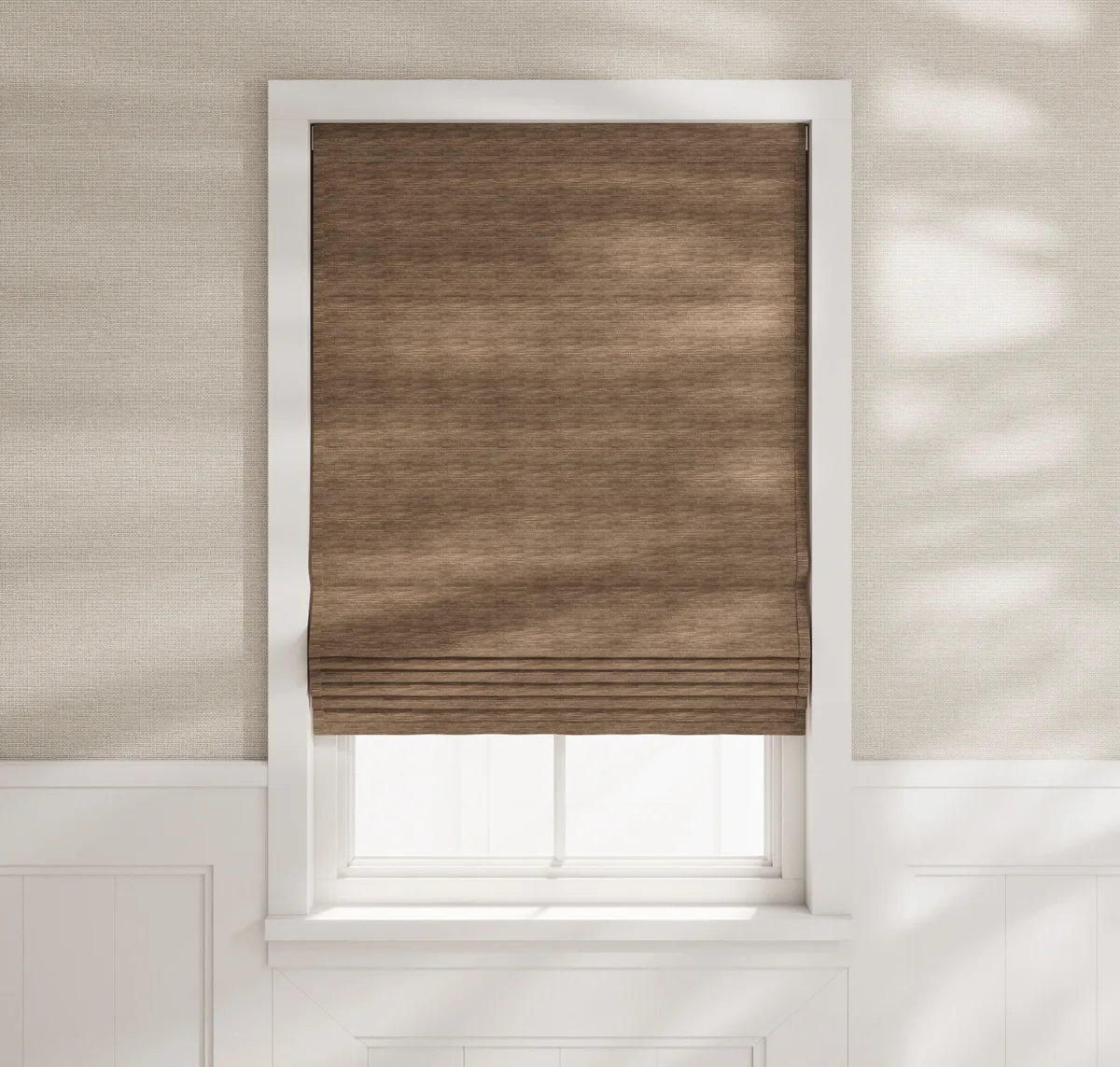 Cascade Roman Shades - Grassweave