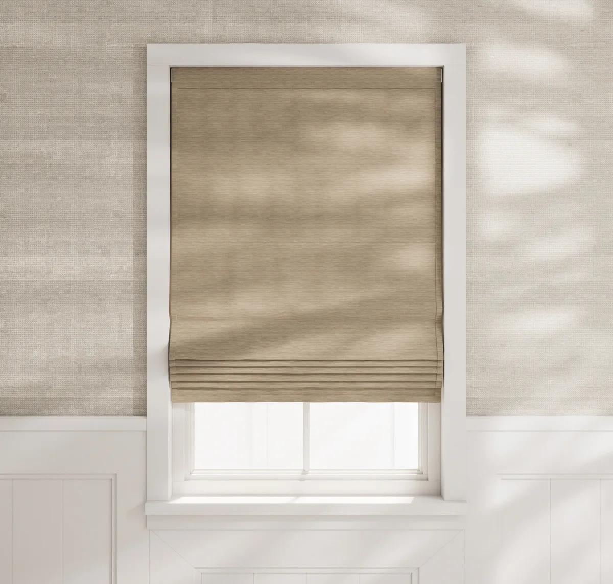 Cascade Roman Shades - Grassweave