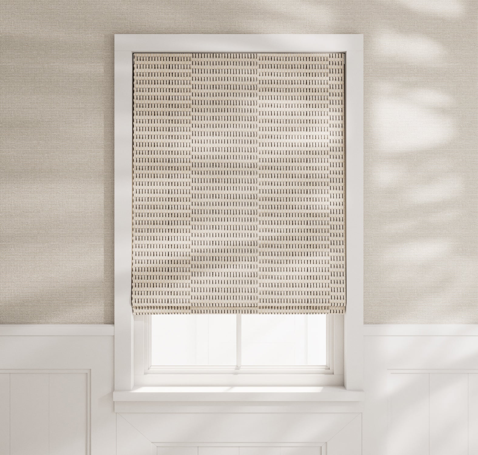 Relaxed Roman Shades - Sankaty Stripe | DesignShop