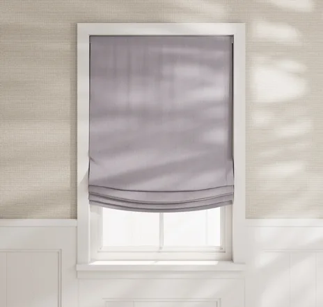 main sample image of Lavender Mist Relaxed Roman Shades - Andes