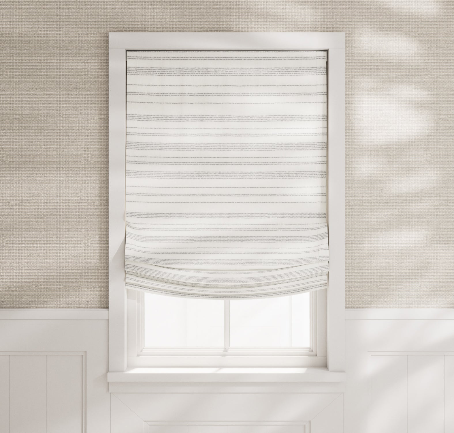 Relaxed Roman Shades - Tidal line | DesignShop