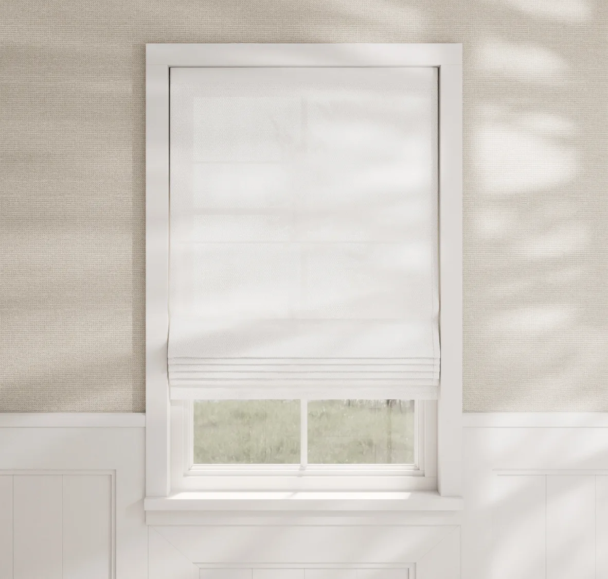 Cascade Roman Shades - Vitela
