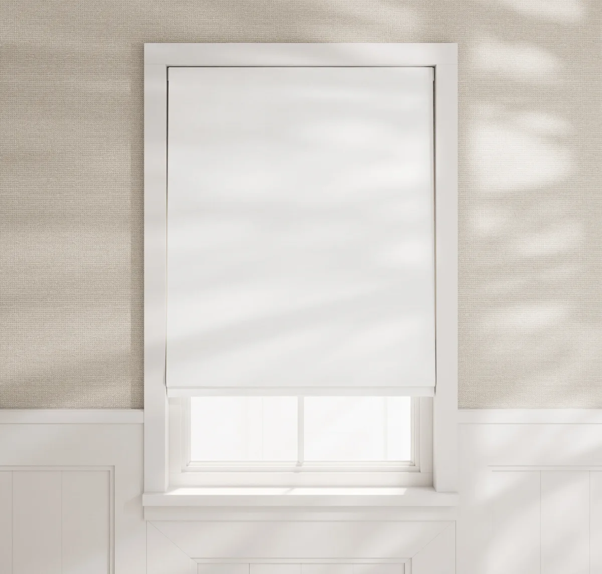 Flat Roman Shades - Velvet