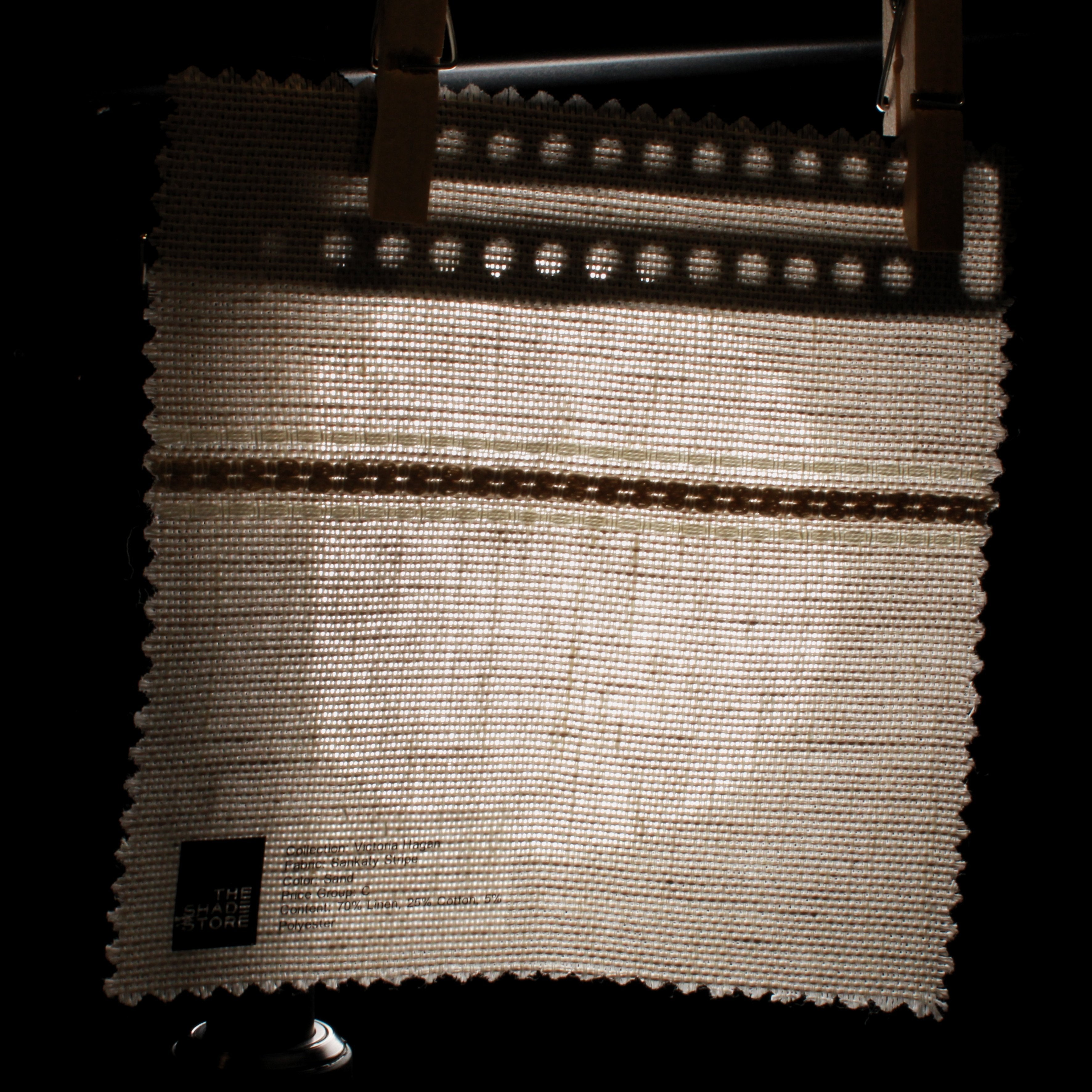 Relaxed Roman Shades - Sankaty Stripe | DesignShop