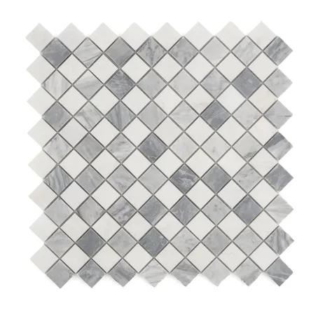 main sample image of Gray Casablanca Carrara & Bardiglio Grey Checkerboard Marble