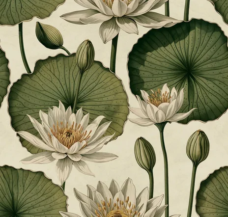 main sample image of Ivory Lily Pad
