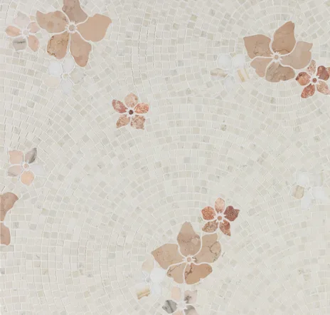 main sample image of Bianco Antico Sakura Bianco Antico Mosaic Tile