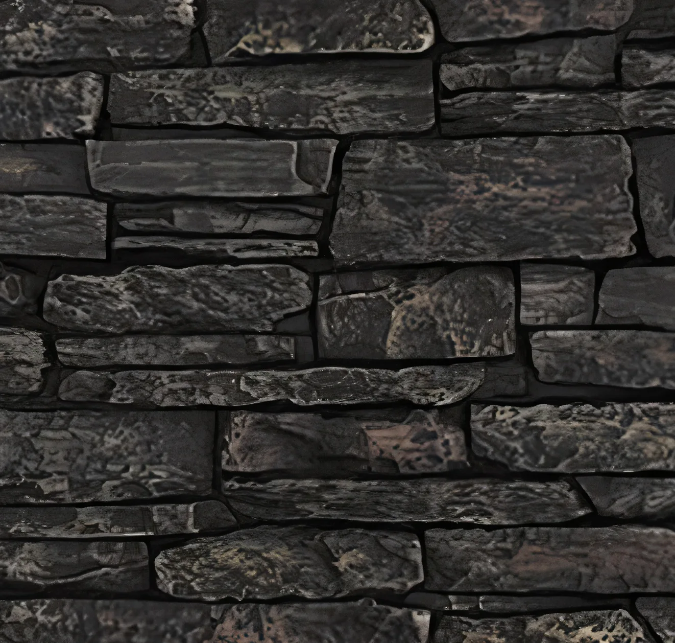 main sample image of Gray Ledgestone Select Faux Wall Panels-Interlock