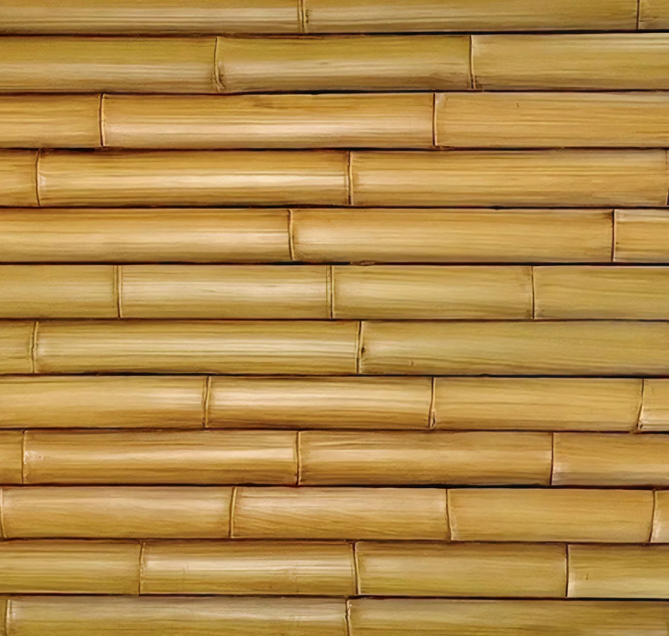 main sample image of Young Bamboo Large Faux Wall Panels-Interlock