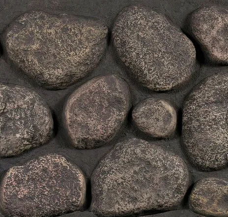 main sample image of Gray River Rock Giant Select Faux Wall Panels-Interlock