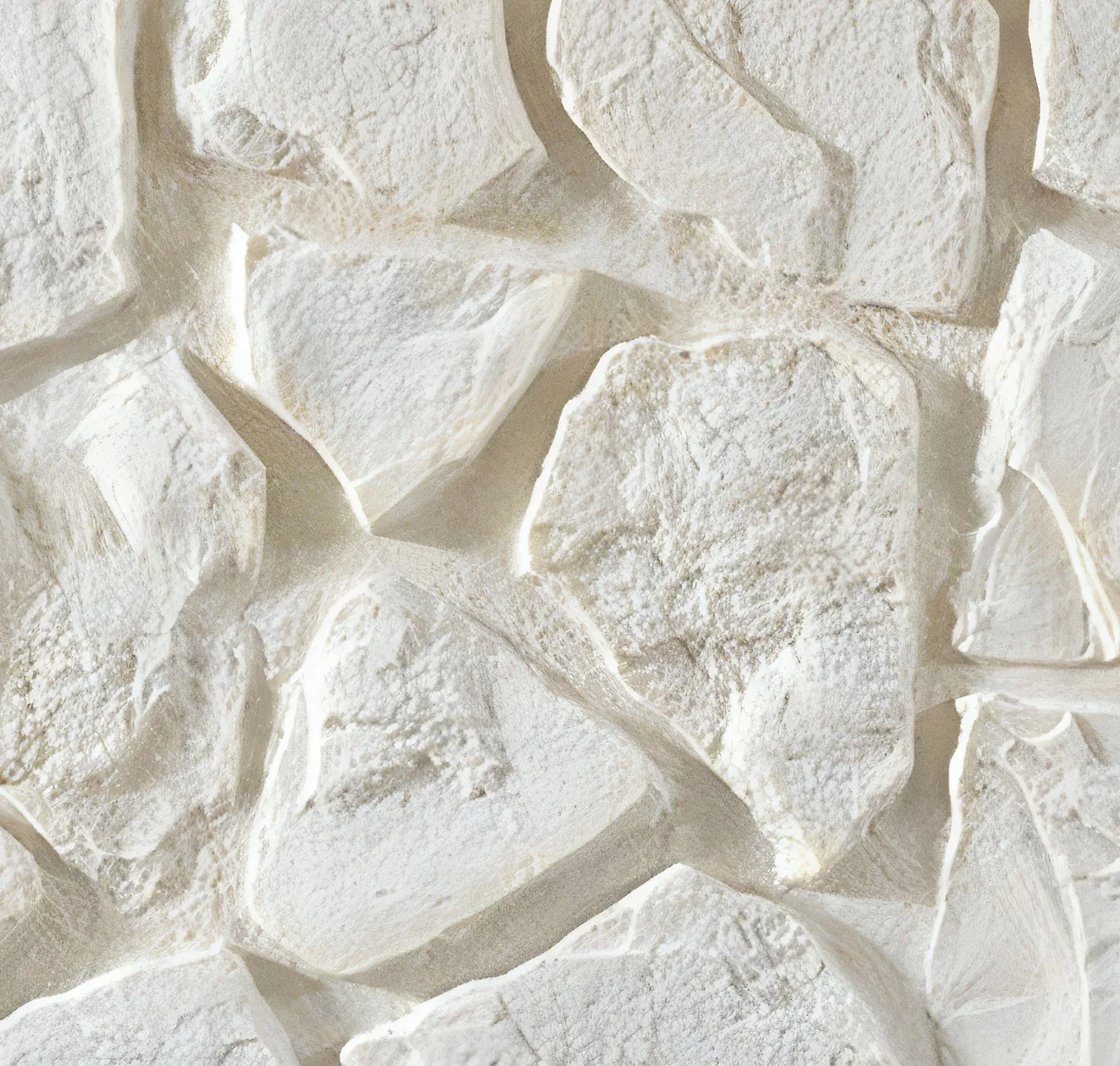 main sample image of Primed/Unfinished Rock Random Select Faux Wall Panels-Interlock