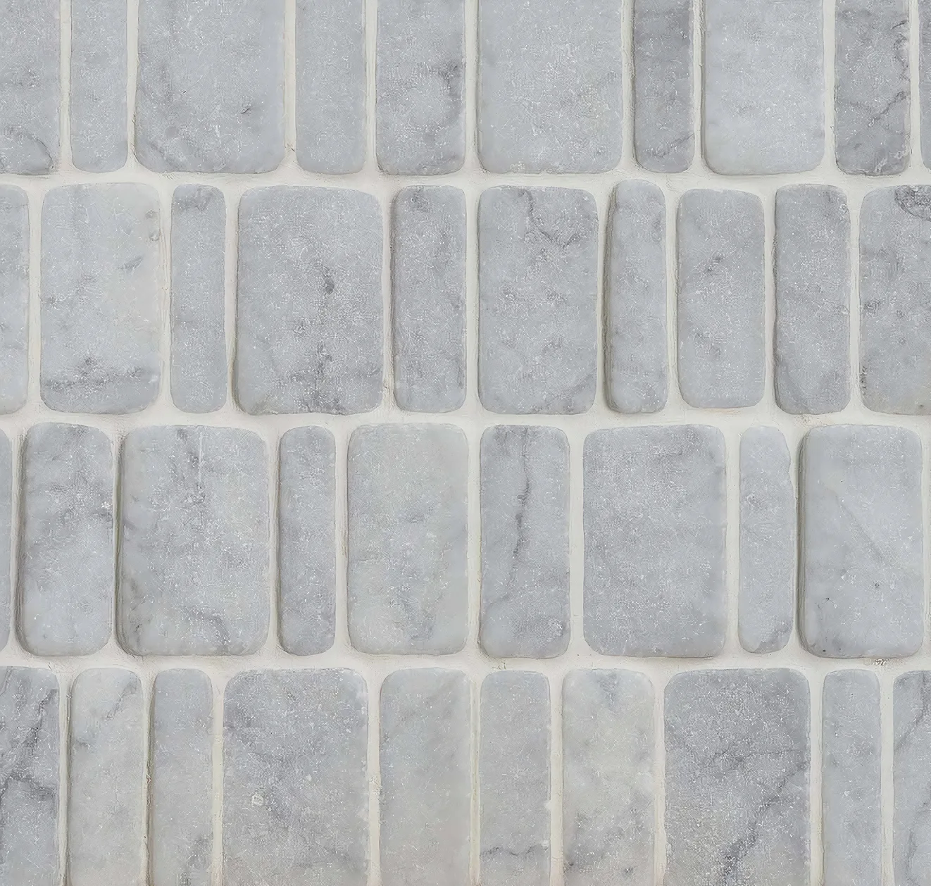 main sample image of Carrara Pala Rectangle Mosaic