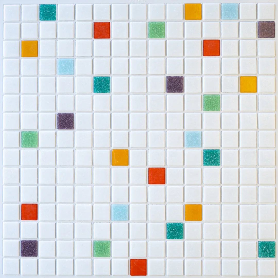 main sample image of Palm Springs Blend Brio Blend Glass Mosaic Tile