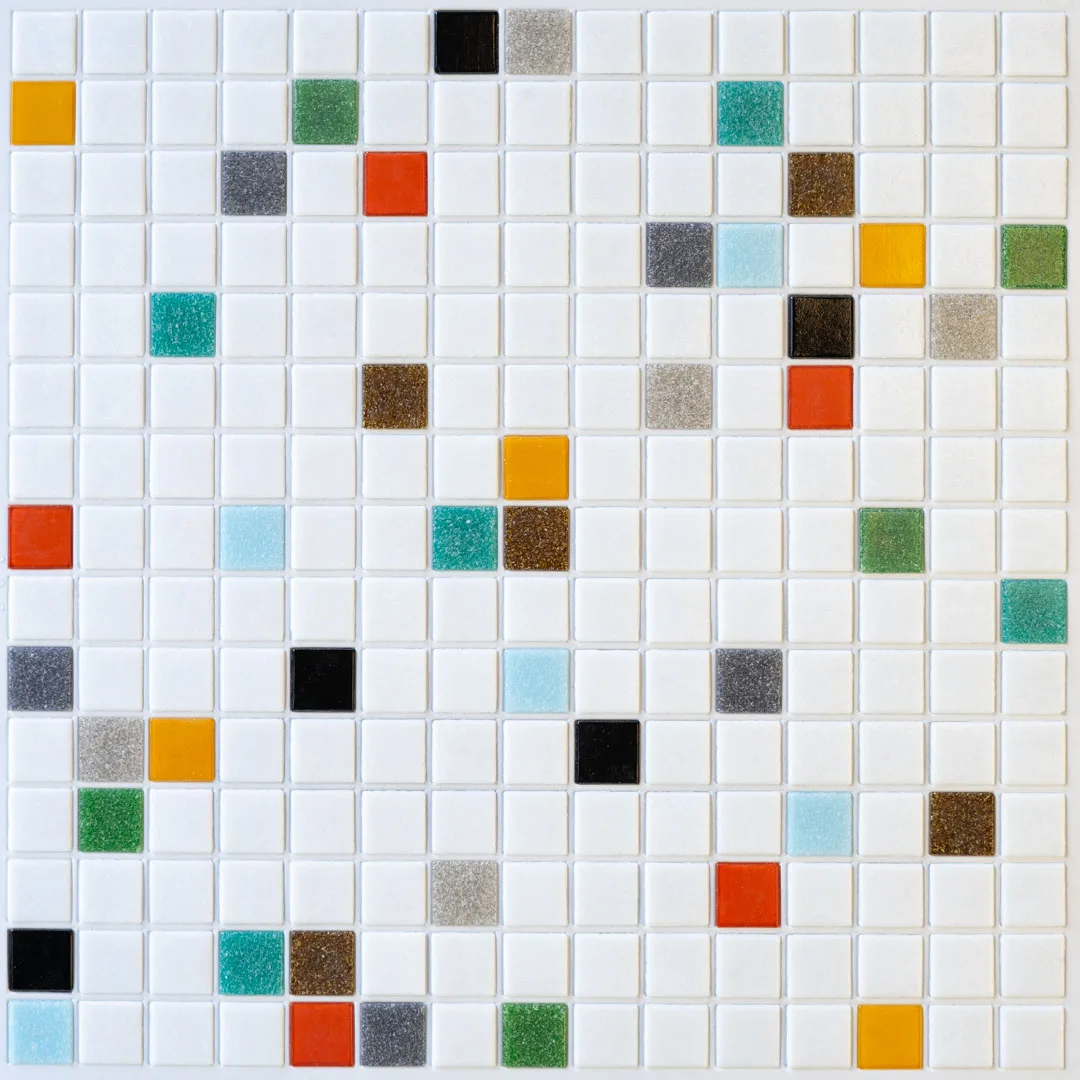main sample image of Atomic Blend Brio Blend Glass Mosaic Tile