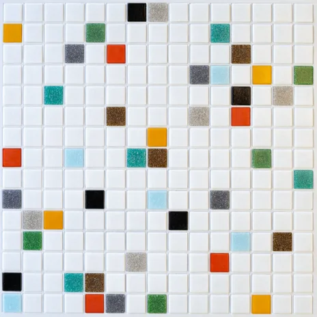 main sample image of Atomic Blend Brio Blend Glass Mosaic Tile