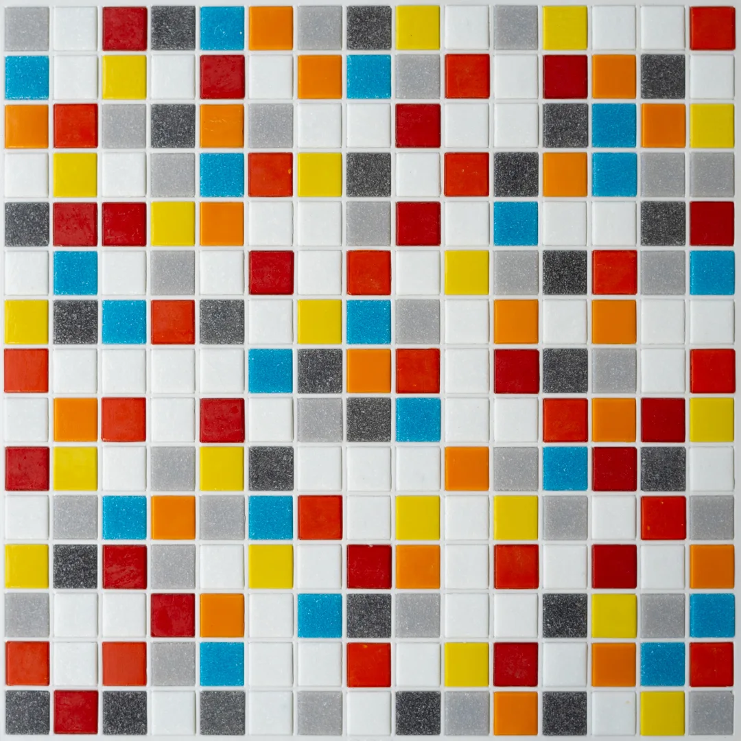 main sample image of Austin Blend Brio Blend Glass Mosaic Tile