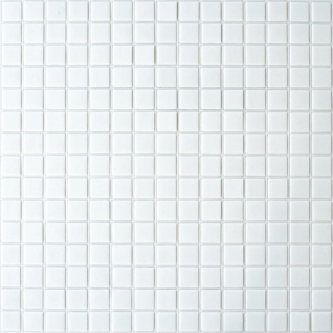 main sample image of Bright White Brio Glass Mosaic Tile