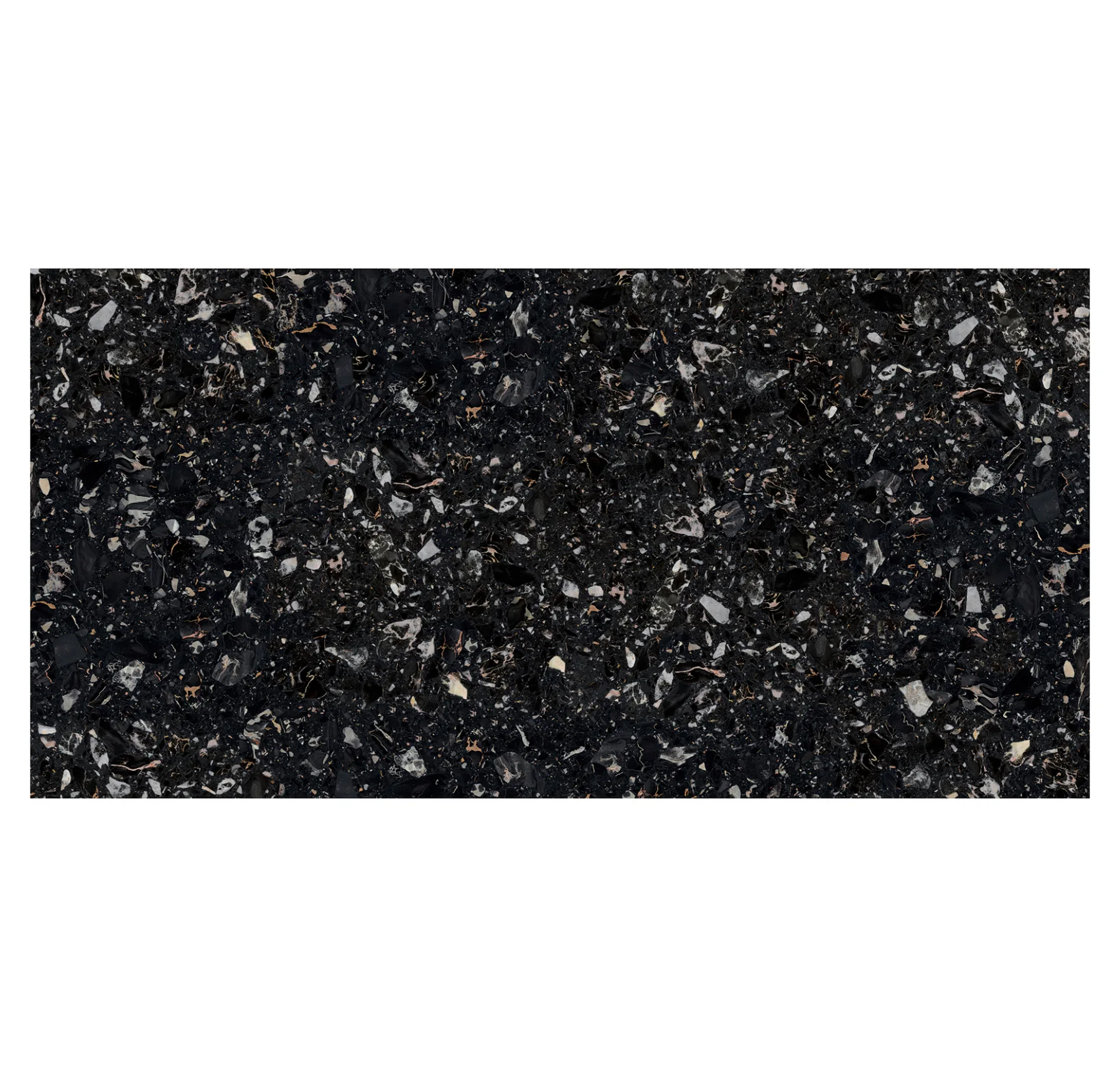 main sample image of Black Agglo Nero Portoro 2CM Slabs