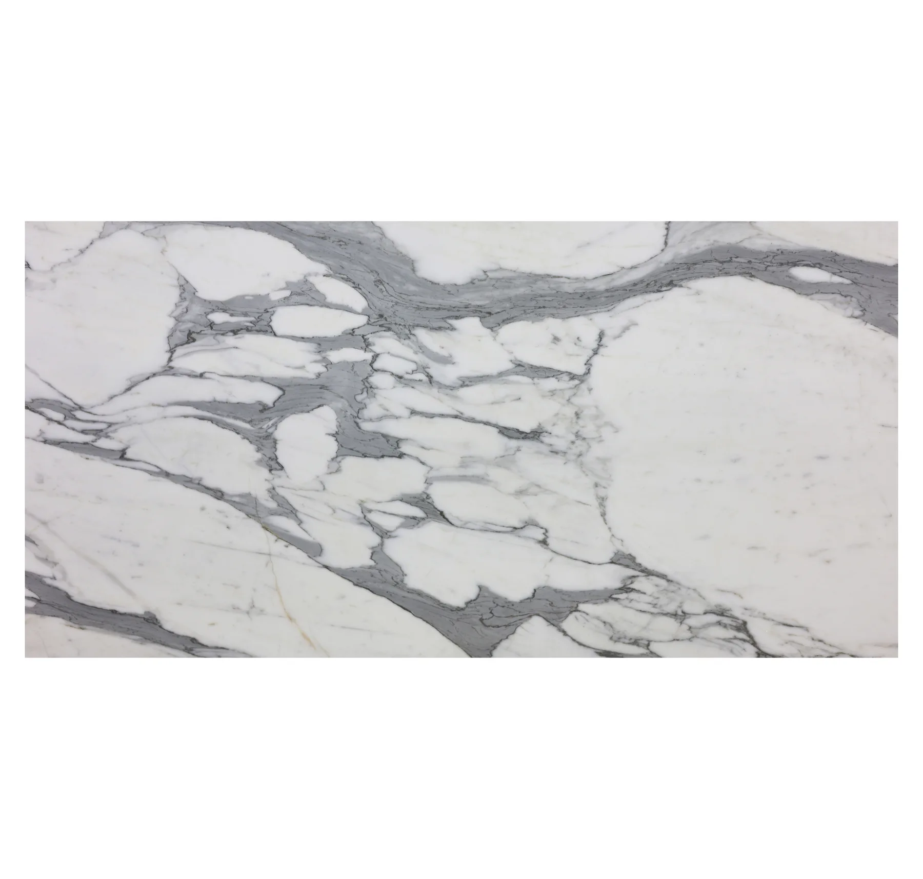 main sample image of Gray Statuario Marble Slabs 2CM / Lot R2195