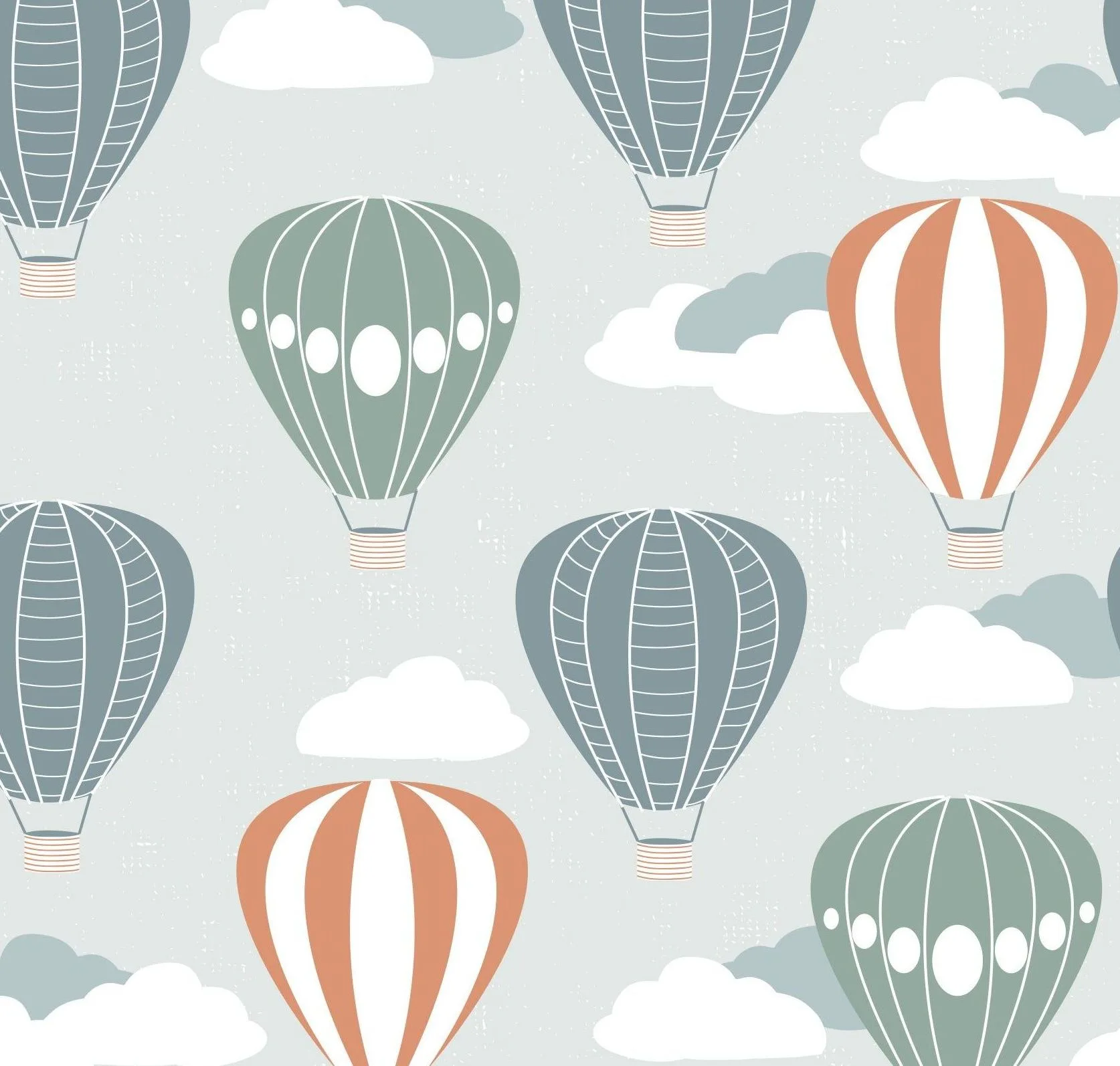 main sample image of Boys Hot Air Balloons Wallpaper