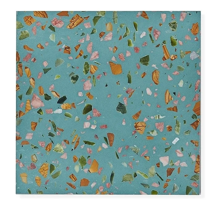 main sample image of Blue Marzipan Terrazzo Tile