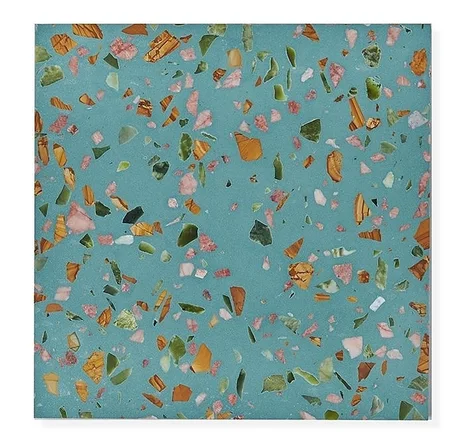 main sample image of Blue Marzipan Terrazzo Tile