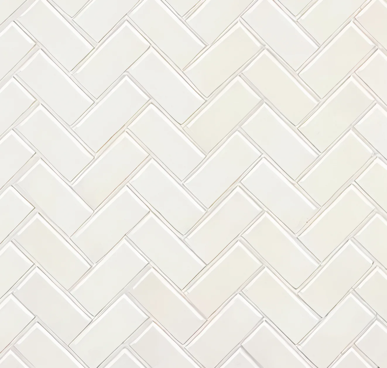 main sample image of Glossy White Canyon Lake Herringbone Mosaic by Studio McGee