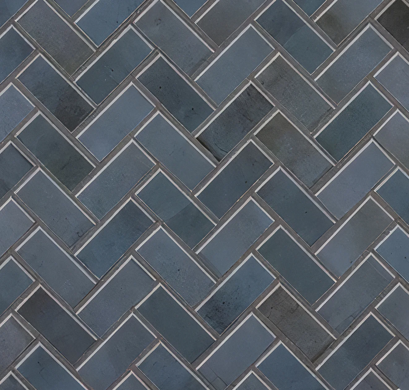 main sample image of Glossy Midnight Canyon Lake Herringbone Mosaic by Studio McGee
