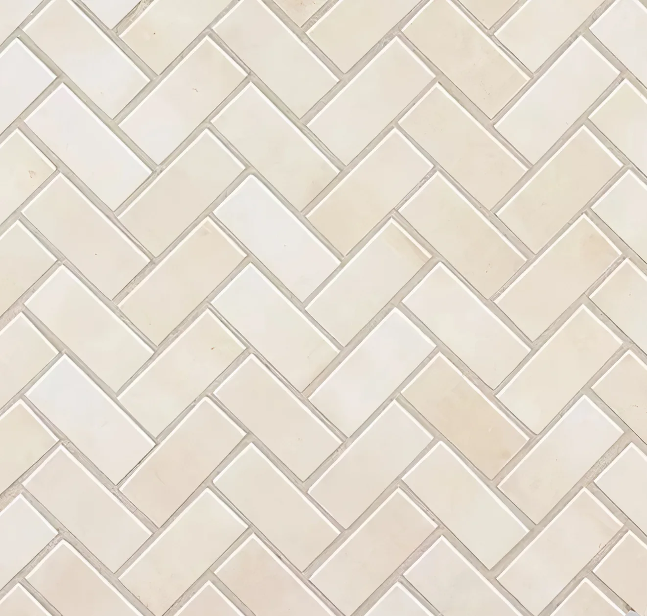 main sample image of Glossy Stone Canyon Lake Herringbone Mosaic by Studio McGee