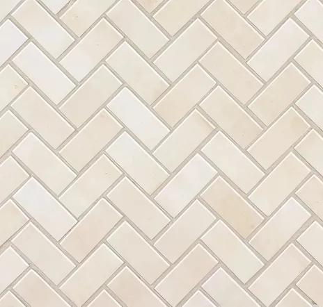 main sample image of Glossy Stone Canyon Lake Herringbone Mosaic by Studio McGee