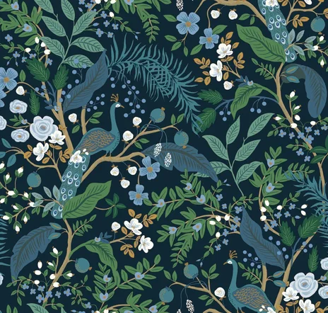 main sample image of Navy Peacock Garden